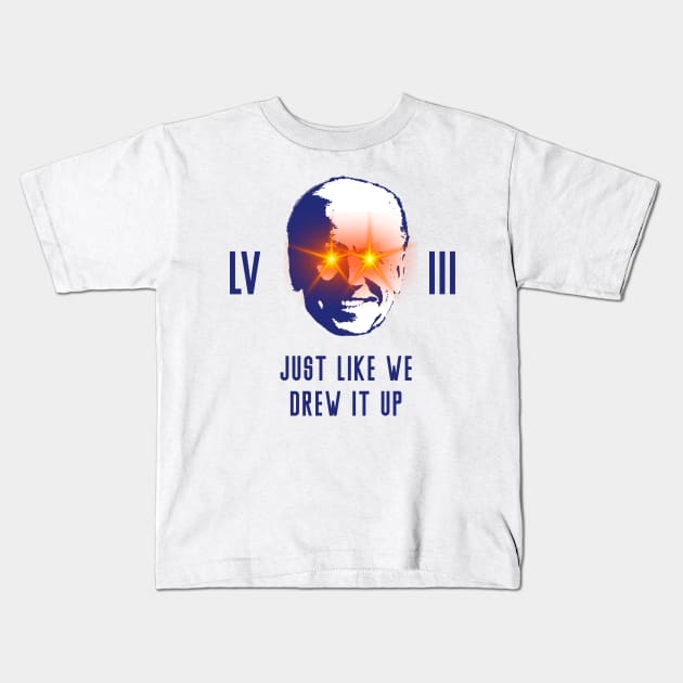 Just-like-we-drew-it-up Kids T-Shirt by Suisui Artworks